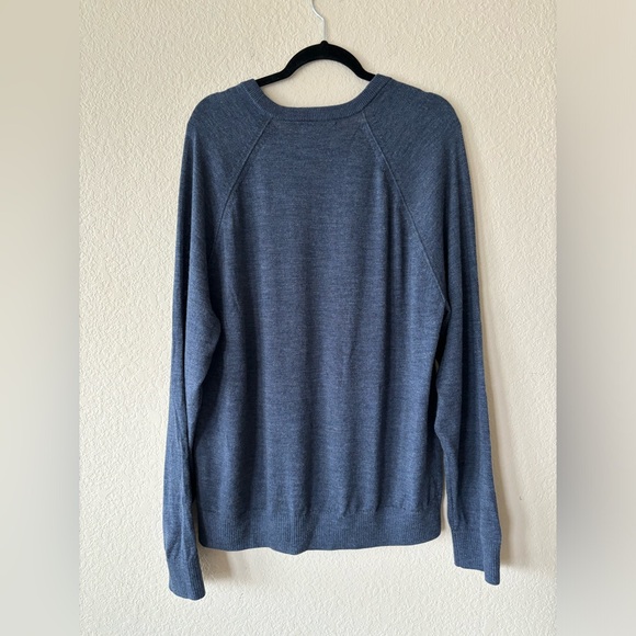 Banana Republic 100%‎ Merino Wool Crewneck Sweater XL - Picture 6 of 6